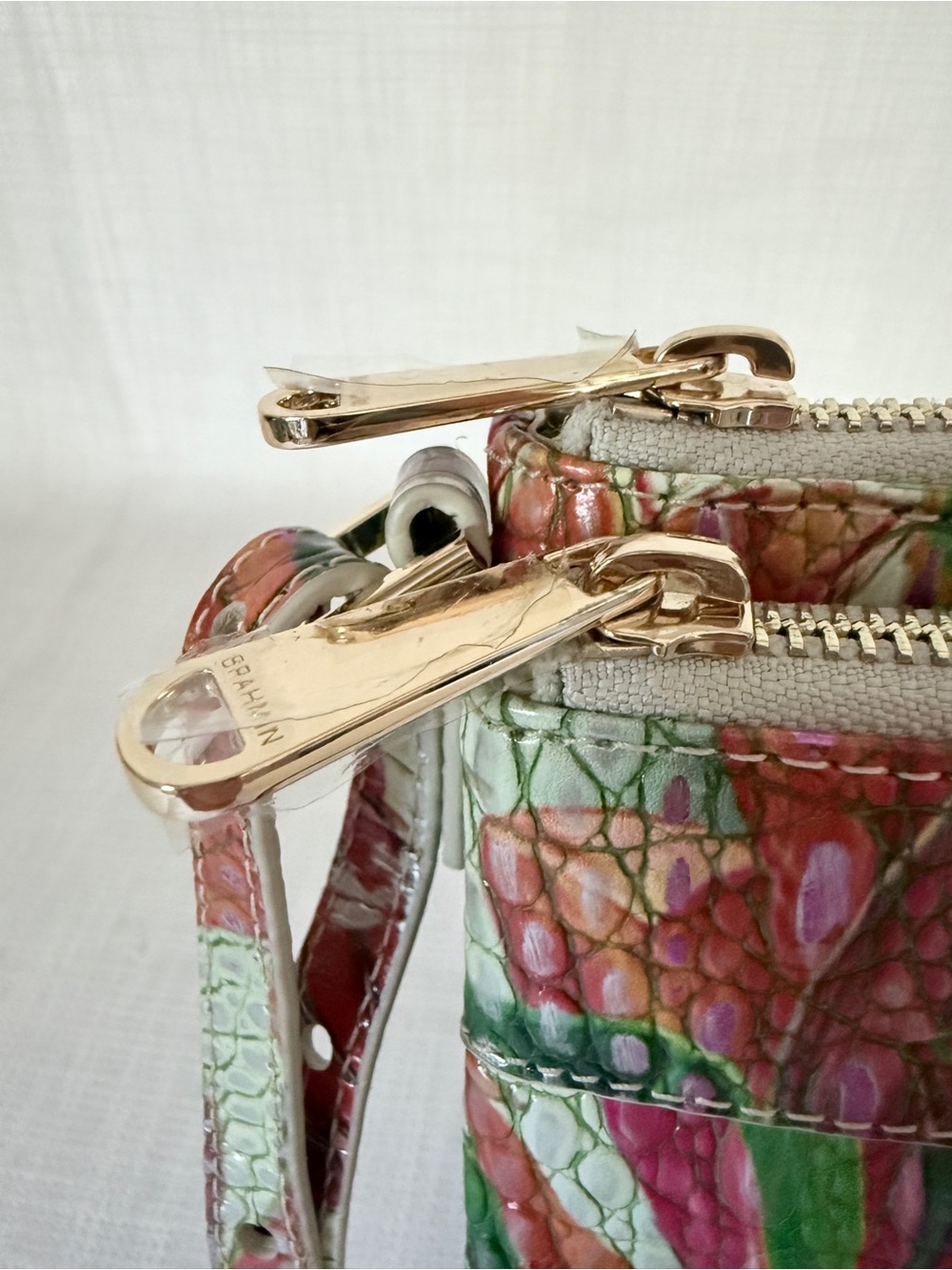 RARE Brahmin Mina Leather Crossbody in Utopia Melbourne / NWOT - Picture 4 of 9